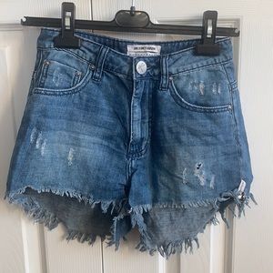 One Teaspoon Denim Shorts